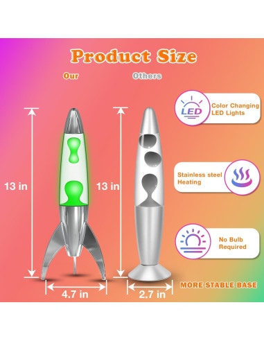 Lámpara de Movimiento Líquido WANNALAMP 33 cm Plateada