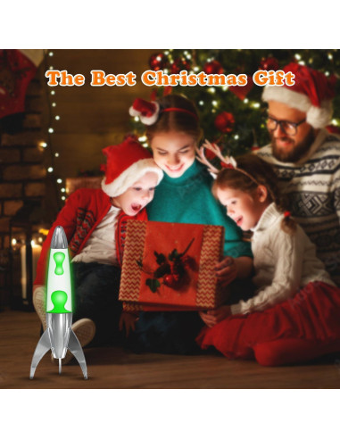 Lámpara de Movimiento Líquido WANNALAMP 33 cm Plateada