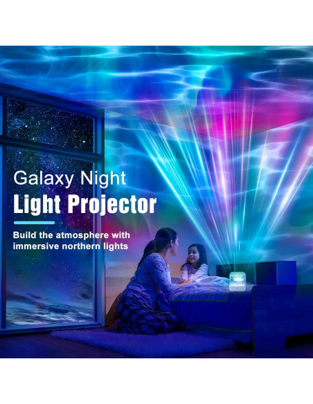 Proyector de Auroras Boreales Luminorthe 16 Colores Control Remoto