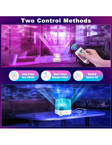 Proyector de Auroras Boreales Luminorthe 16 Colores Control Remoto