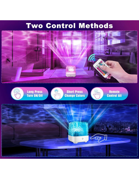 Proyector de Auroras Boreales Luminorthe 16 Colores Control Remoto
