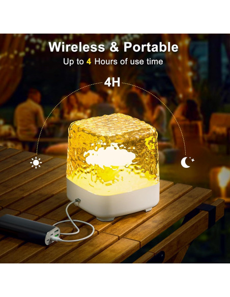 Proyector de Auroras Boreales Luminorthe 16 Colores Control Remoto