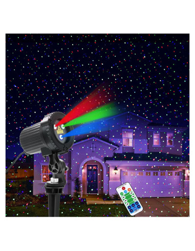 Proyector de Luces Láser Navidad SHENZHEN MOD01RGB IP65