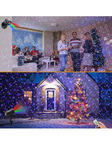 Proyector de Luces Láser Navidad SHENZHEN MOD01RGB IP65