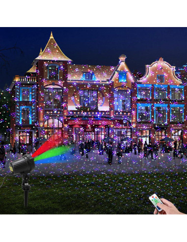 Proyector de Luces Láser Navidad SHENZHEN MOD01RGB IP65