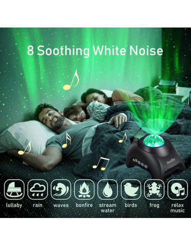 Proyector de Estrellas Leoity LY-SP001 con Altavoz Bluetooth