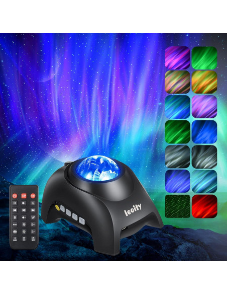 Proyector de Estrellas Leoity LY-SP001 con Altavoz Bluetooth