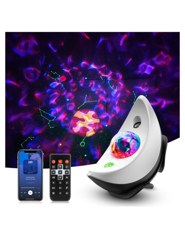 Proyector de Estrellas Riokko TH0003W con Altavoz Bluetooth