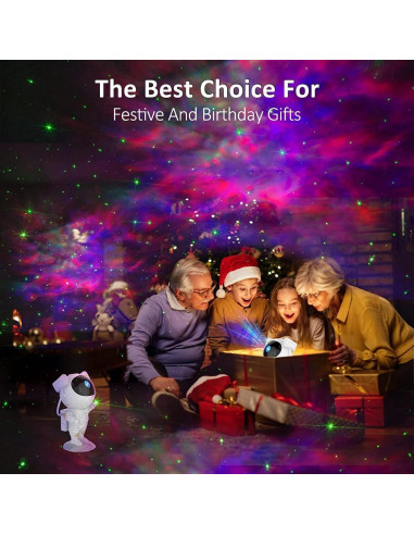 Proyector de Estrellas Astronauta LONVIS 11.94x14.01cm