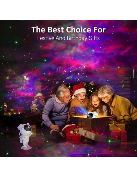 Proyector de Estrellas Astronauta LONVIS 11.94x14.01cm