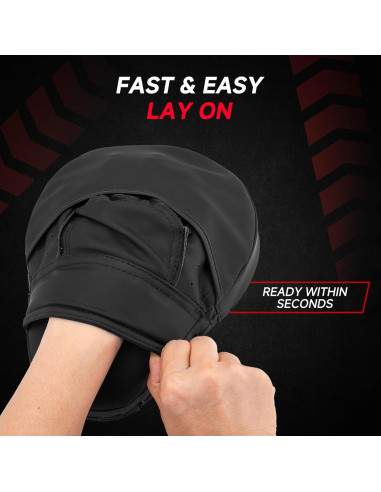 Guantes de Enfoque Curvados KUANG QUAN para Boxeo y MMA