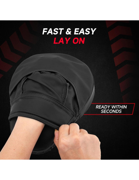 Guantes de Enfoque Curvados KUANG QUAN para Boxeo y MMA