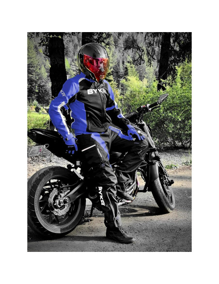 Pantalones de Motocicleta BYKR Unisex Cordura Impermeables 30WX30L