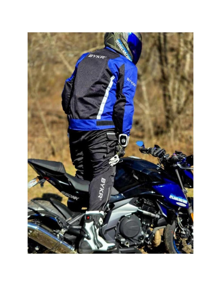 Pantalones de Motocicleta BYKR Unisex Cordura Impermeables 30WX30L