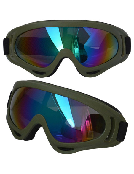 Gafas de Motocicleta Immoono con Bufandas para el Cuello