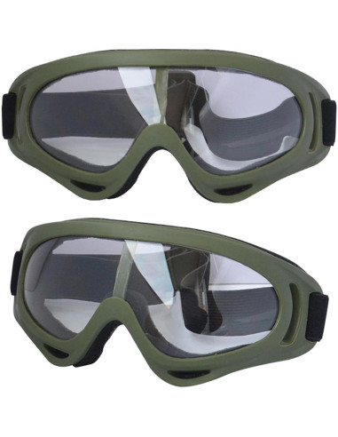 Gafas de Motocicleta Immoono con Bufandas para el Cuello