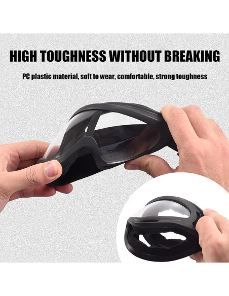 Gafas de Motocicleta Immoono con Bufandas para el Cuello