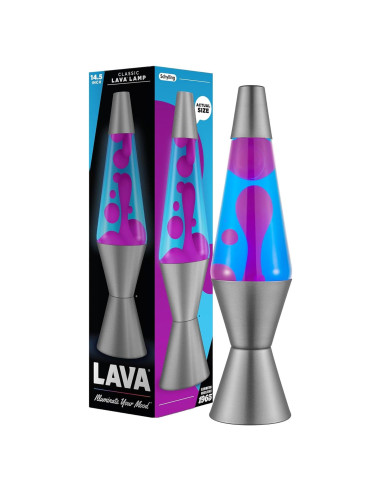Lámpara Lava Lava - Onda Cósmica Azul 36.83 cm - Original