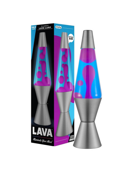 Lámpara Lava Lava - Onda Cósmica Azul 36.83 cm - Original