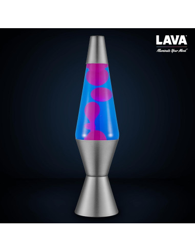 Lámpara Lava Lava - Onda Cósmica Azul 36.83 cm - Original
