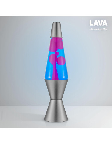 Lámpara Lava Lava - Onda Cósmica Azul 36.83 cm - Original