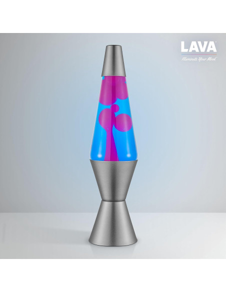 Lámpara Lava Lava - Onda Cósmica Azul 36.83 cm - Original