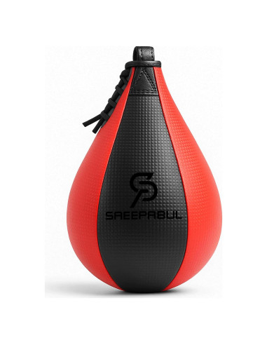 Bolsa de Velocidad SAEEPABUL Pera Cuero PU 25.4x17.8cm Boxeo