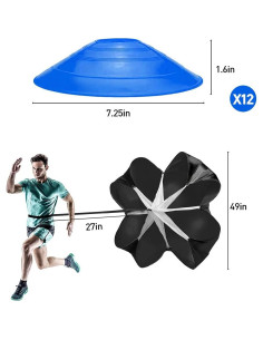 Conjunto de Entrenamiento de Velocidad y Agilidad Rainmae 2