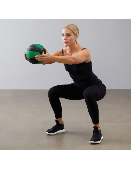 Bola de Medicina 1.81 kg Amazon Basics Verde
