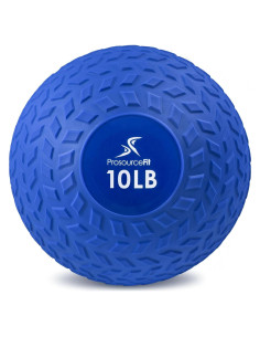 Pelota Slam ProsourceFit 10 LB Azul - Goma Texturizada