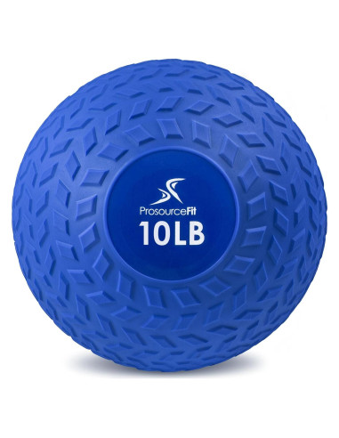 Pelota Slam ProsourceFit 10 LB Azul - Goma Texturizada