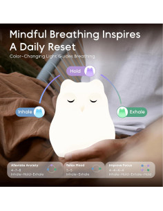 Palabra de Respiración InnoCity - Luz de Meditación para Alivio de Ansiedad 2