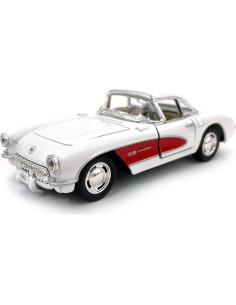 Modelo de Coche 1957 Chevy Corvette KiNSMART 12.7 cm Metal 2