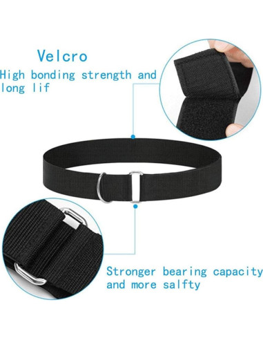 Cuerda de Resistencia YNXing 5.08m para Entrenamiento Físico