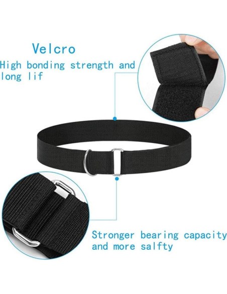 Cuerda de Resistencia YNXing 5.08m para Entrenamiento Físico