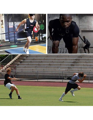 Cuerda de Resistencia YNXing 5.08m para Entrenamiento Físico