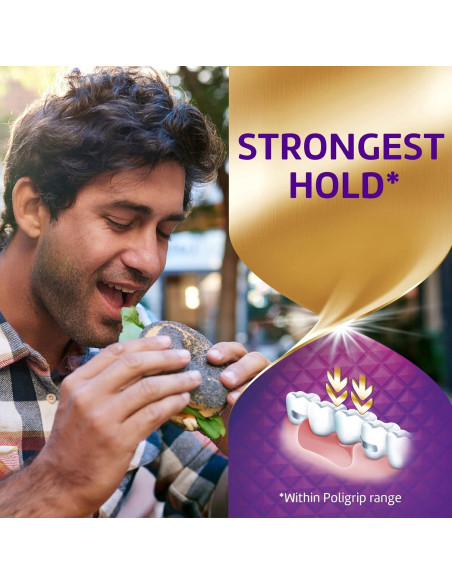 Poligrip Max Seal 40 g Crema Fijadora para Dentaduras - Multipack 6