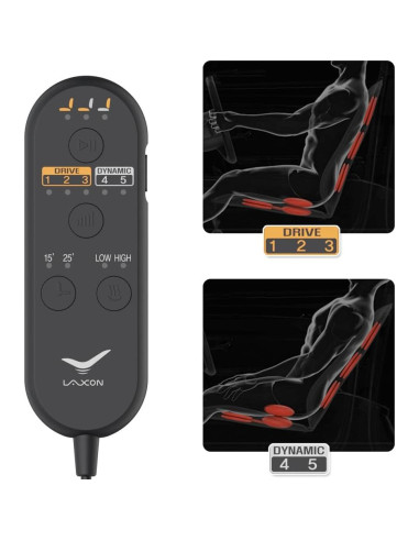 Masajeador de Espalda Laxon DR-6000 con Calefacción y 5 Niveles