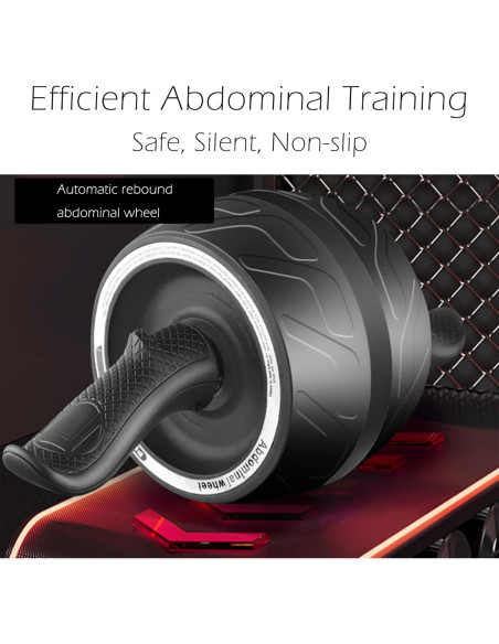 Rueda de Abdominales A.F.N.A.L con Resorte de Resistencia 37cm