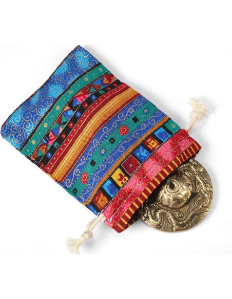 Címbalos Tingsha Tibetanos Boao 6.3 cm para Meditación