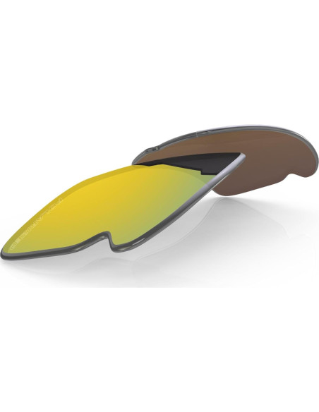 Lentes de Reemplazo Polarizados BlazerBuck Flak 2.0 XL Oro 24k