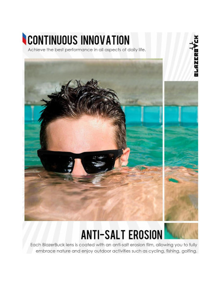 Lentes de Reemplazo Polarizados BlazerBuck Flak 2.0 XL Oro 24k