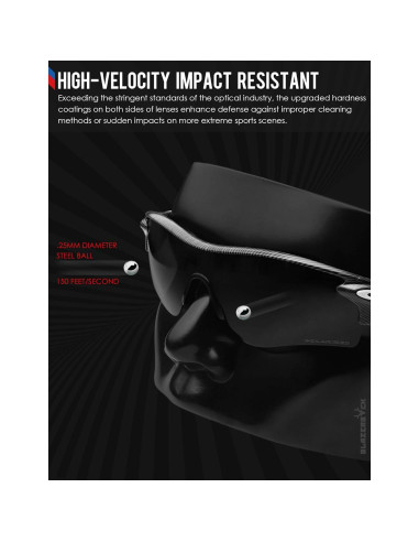 Lentes de Reemplazo Polarizados BlazerBuck Flak 2.0 XL Oro 24k