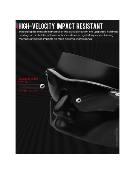 Lentes de Reemplazo Polarizados BlazerBuck Flak 2.0 XL Oro 24k