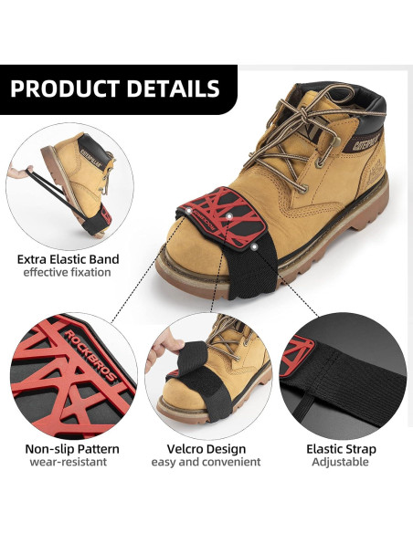 Protector de Zapatos ROCKBROS para Cambio de Marcha Motocicleta