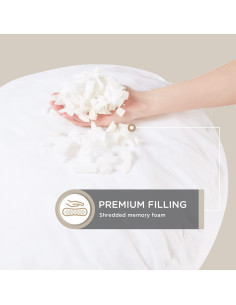 Cojín Redondo de Piso Codi 32" (81.28 cm) Espuma de Memoria 2