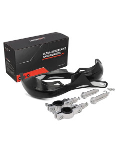Guardamanos JFG RACING para Motocicleta Universal Negro