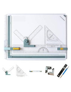 Mesa de Dibujo A3 Frylr con Regla y Sistema Ajustable