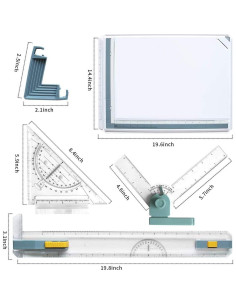 Mesa de Dibujo A3 Frylr con Regla y Sistema Ajustable 2