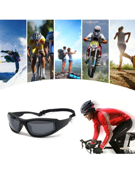 Gafas de Sol Deportivas TERAISE UV400 Ajustables para Ciclismo